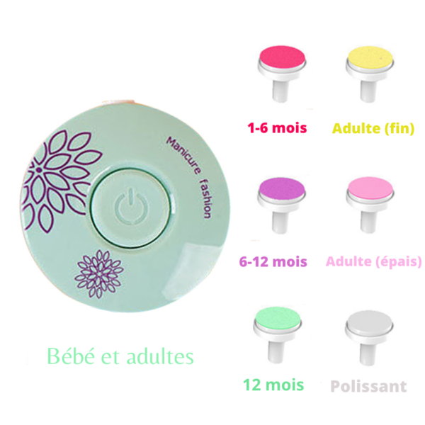 Coupe-ongles pour bébé  |  ElectraNail™